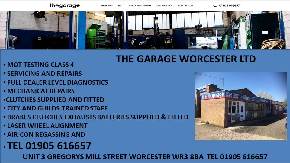 The Garage Worcester Ltd BestBusinesses.co.uk